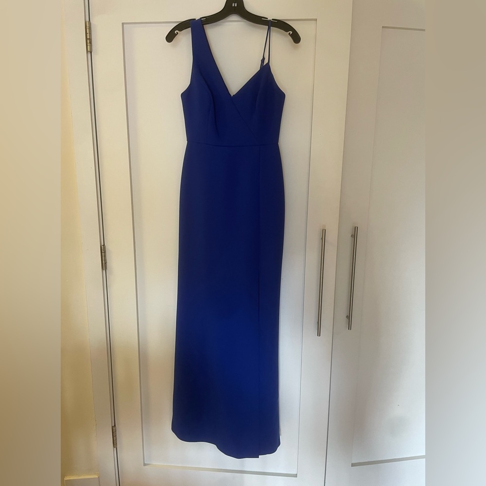 Royal blue BCBG formal gown